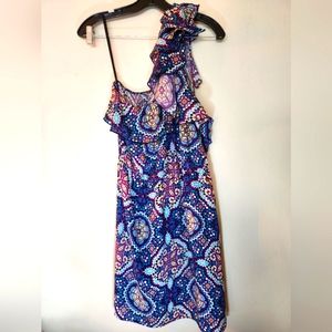 Pretty Asymmetrical Summer Dress